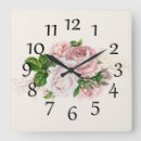 Search for blush pink floral clocks Garden