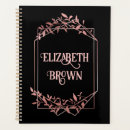 Search for rose gold planners Girly feminine