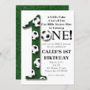 Search for soccer 1st birthday invitations Boys