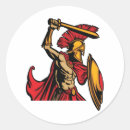 Search for spartan warrior stickers Shield