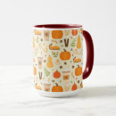 Search for pumpkin patterns mugs Harvest time