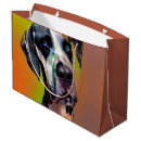 Search for blue and orange gift bags Paint