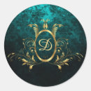 Search for gold damask stickers Floral