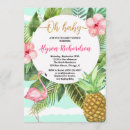 Search for flamingo and pineapple invitations Tropical