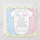 Search for green gender reveal invitations Pink