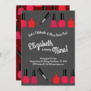 Search for nail party invitations Girl