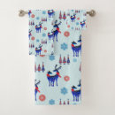 Search for snowflake bath towels Scandinavian