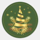 Search for golden tree stickers Xmas