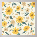Search for daisy flower pattern posters Vintage