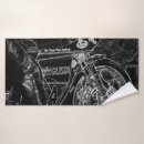 Search for motorcycle bath towels Vintage