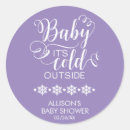 Search for snowflakes stickers Purple