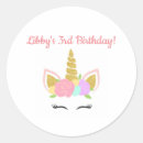 Search for unicorn birthday stickers Children