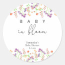 Search for modern watercolor floral stickers Garden