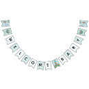 Search for teal bunting flags Welcome baby