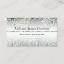 Search for succulent business cards Nature