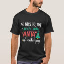 Search for santa is watching tshirts Lunch