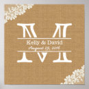 Search for vintage lace wedding posters Burlap