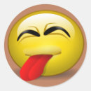 Search for tongue out stickers Emoticon
