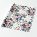 Search for blush and navy wrapping paper Trendy