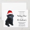 Search for black santa invitations Unique