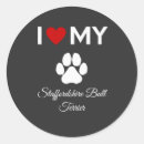 Search for bull terrier lover stickers Puppy