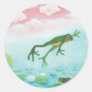 Search for frog illustration stickers Pond