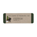 Search for lodge return address labels Cabin