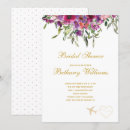 Search for stylish bridal shower invitations Gold