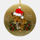 Search for wildcat christmas tree decorations Leopard