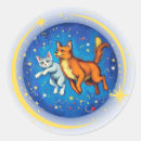 Search for space dog stickers Cat