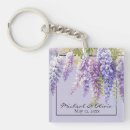 Search for wisteria key rings Purple