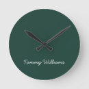 Search for emerald green clocks Minimalist