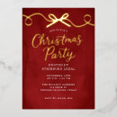Search for work christmas invitations Red