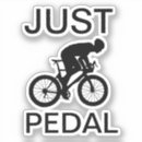 Search for road bicycle stickers Cyclist