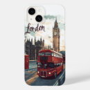 Search for red bus iphone cases Big ben