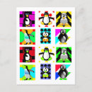 Search for penguin cartoon postcards Bird