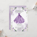 Search for purple dress invitations Floral