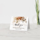 Search for autumn thank you cards Boho chic