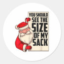 Search for sack stickers Claus