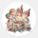 Search for vintage birthday cake stickers Celebration