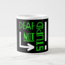 Search for deaf coffee mugs Hearing impaired