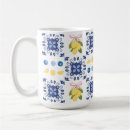 Search for italian style mugs Mediterranean