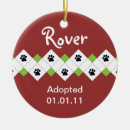 Search for rescue dog christmas tree decorations Adopt