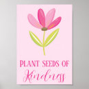 Search for kindness posters Floral