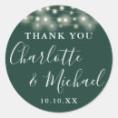 Search for emerald wedding stickers Minimalist