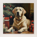 Search for labrador retriever christmas puzzles Dog