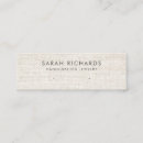 Search for earring business cards Elegant