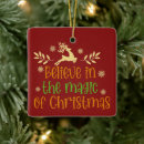 Search for believe christmas tree decorations Snowflakes