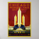 Search for worlds fair posters Illinois