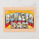 Search for boulder dam postcards Vintage